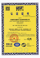 ISO 14001（全椒）