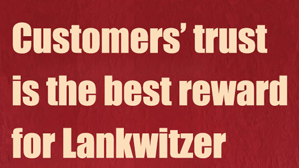 Lankwitzer Awarded by Customer Again